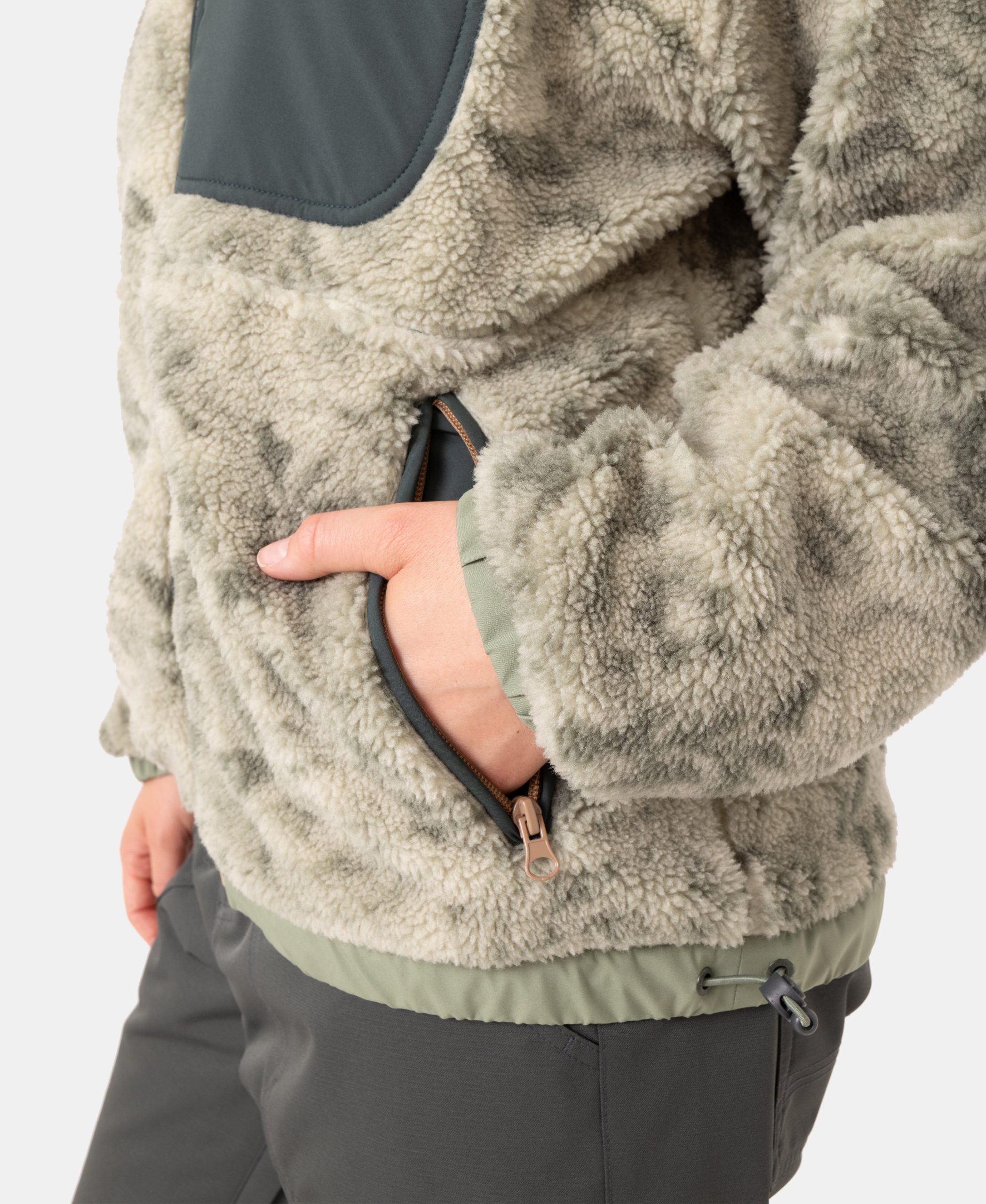Everest Hooded Sherpa Jacket - Image 8