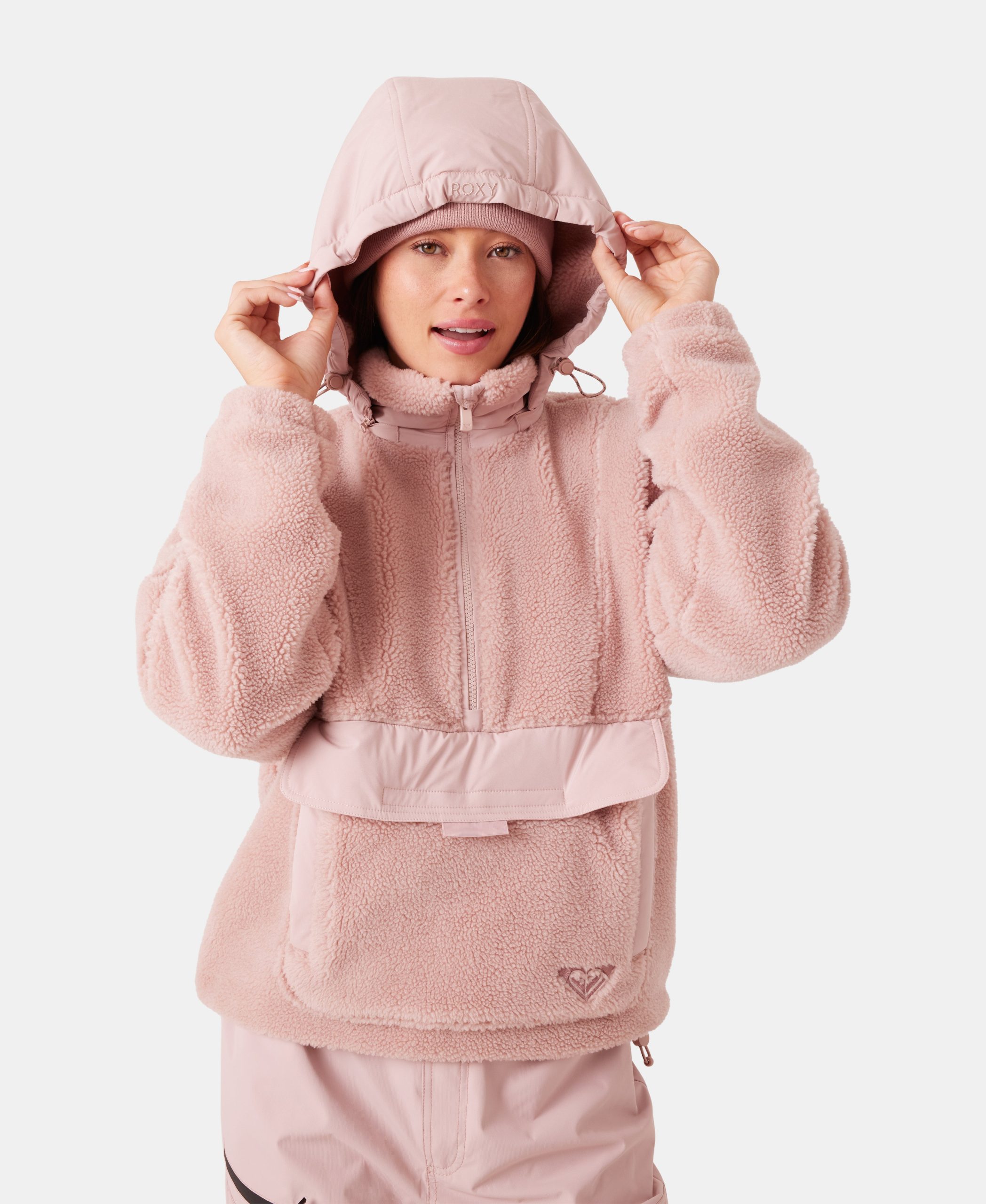 Rita Half Zip Sherpa Anorak - Image 5
