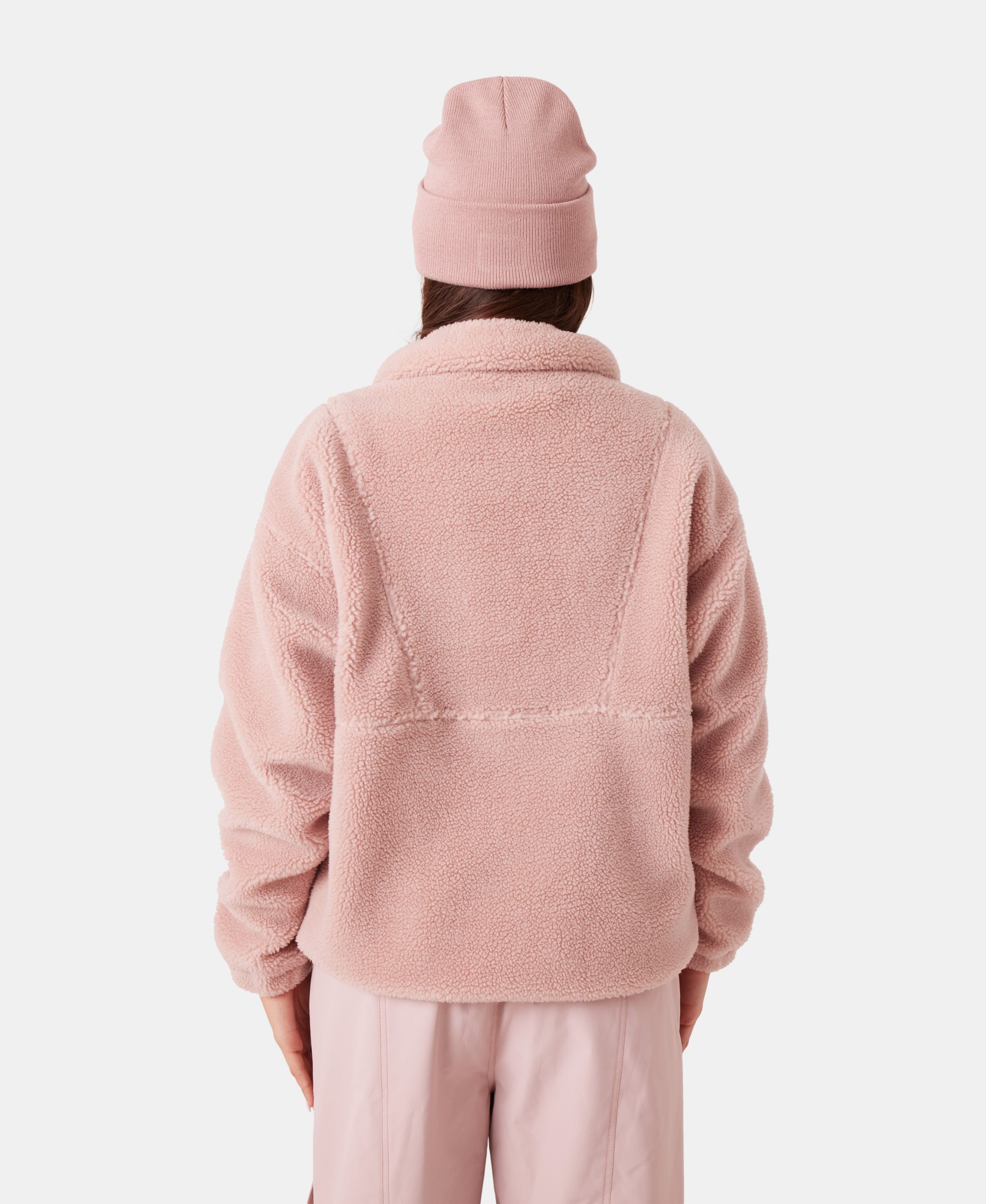Rita Half Zip Sherpa Anorak - Image 2