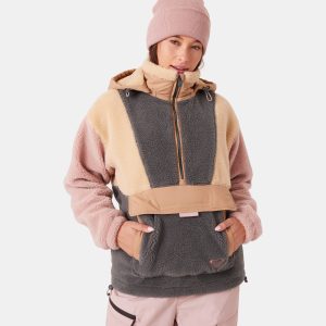 Rita Half Zip Sherpa Anorak