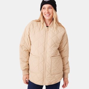 Aurora Quilted Bomber