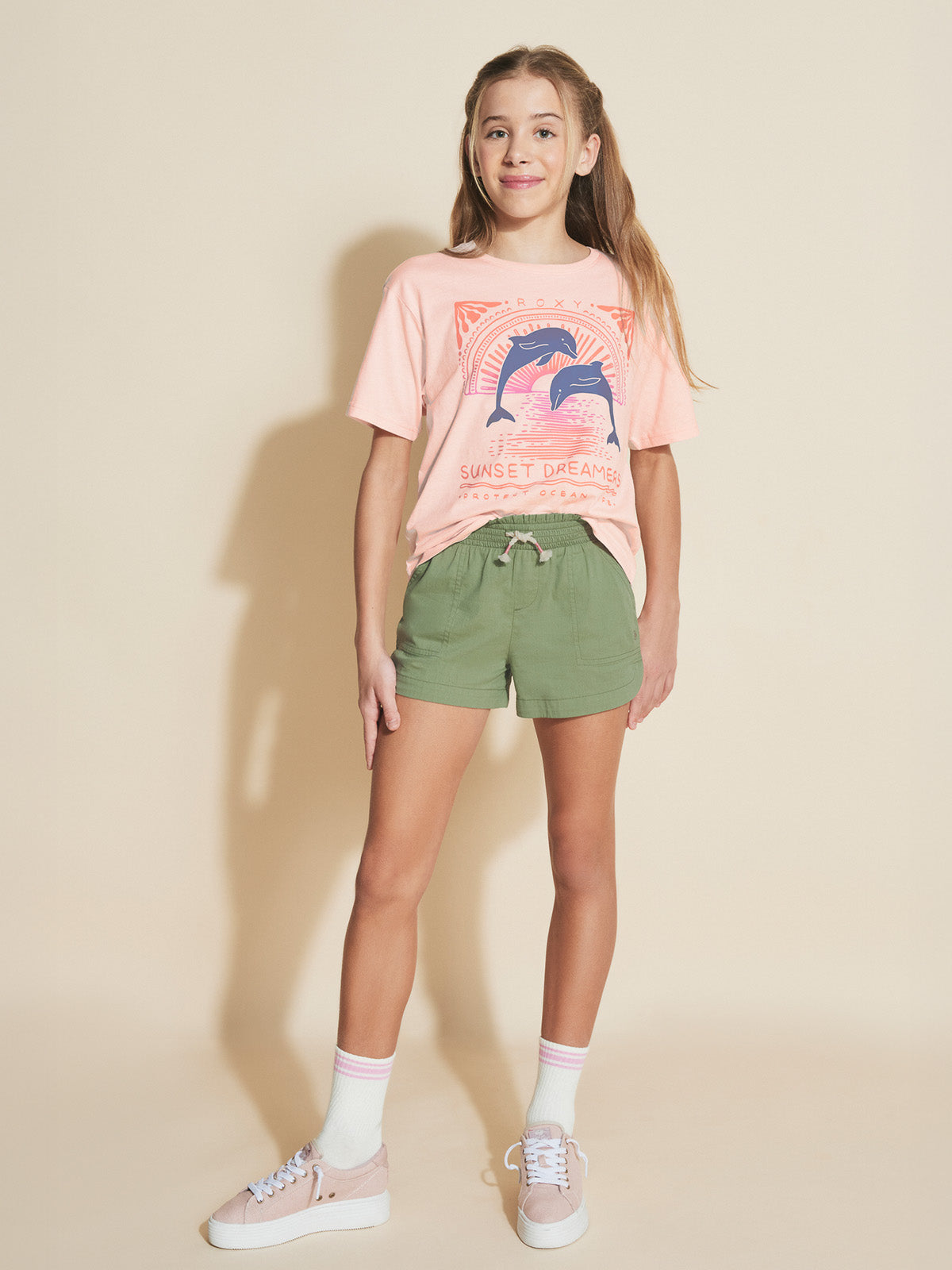 Girls' Ocean Life Oversized Tee - Image 2