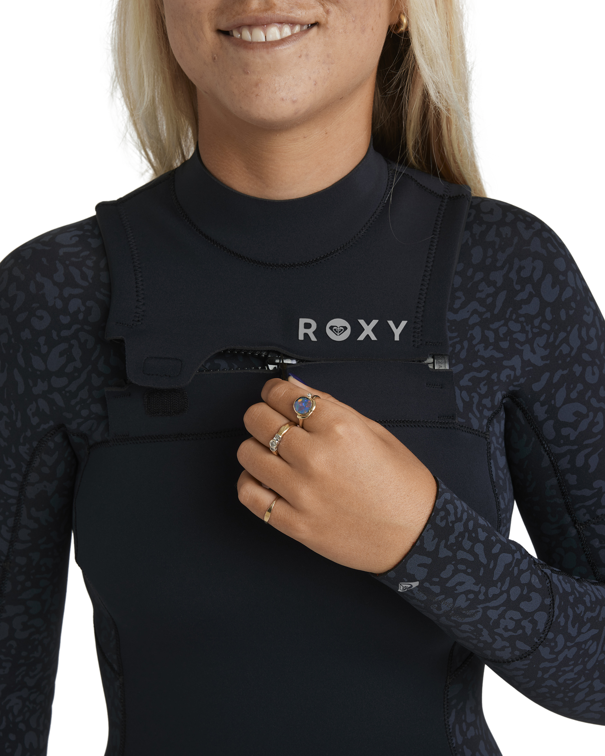 3/2mm Swell Natural Front Zip Wetsuit - Image 6