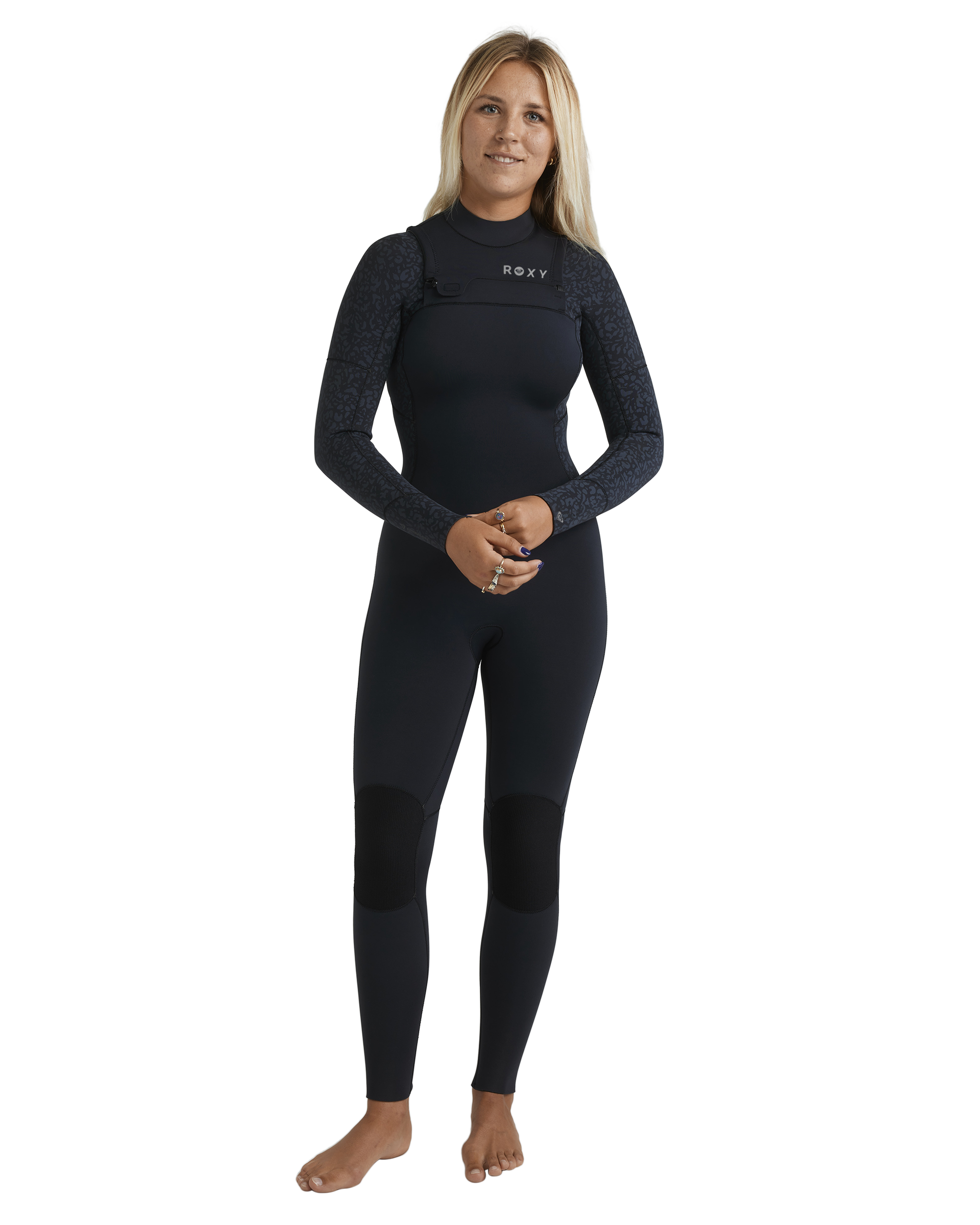 3/2mm Swell Natural Front Zip Wetsuit - Image 2