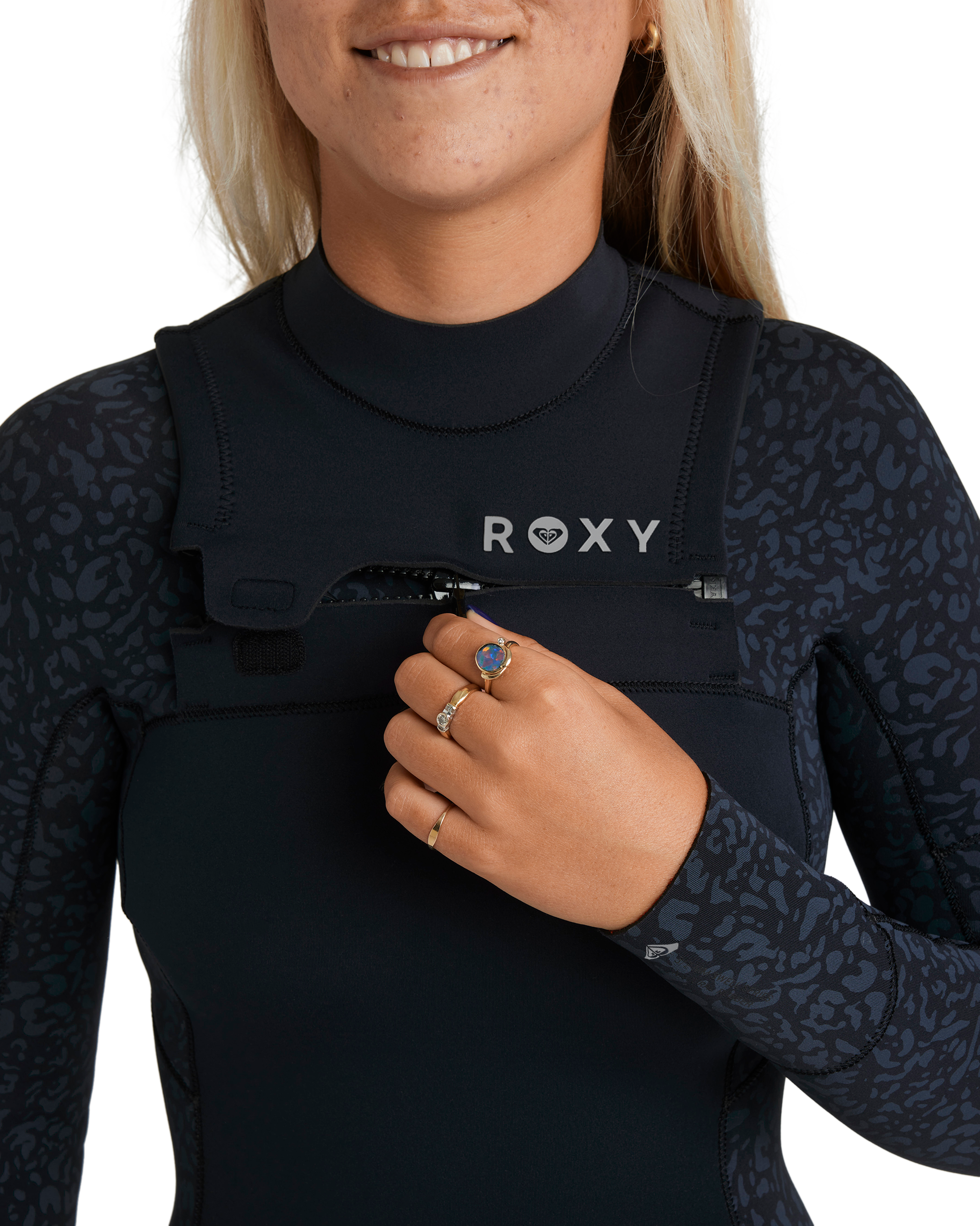 4/3mm Swell Natural Front Zip Wetsuit - Image 6