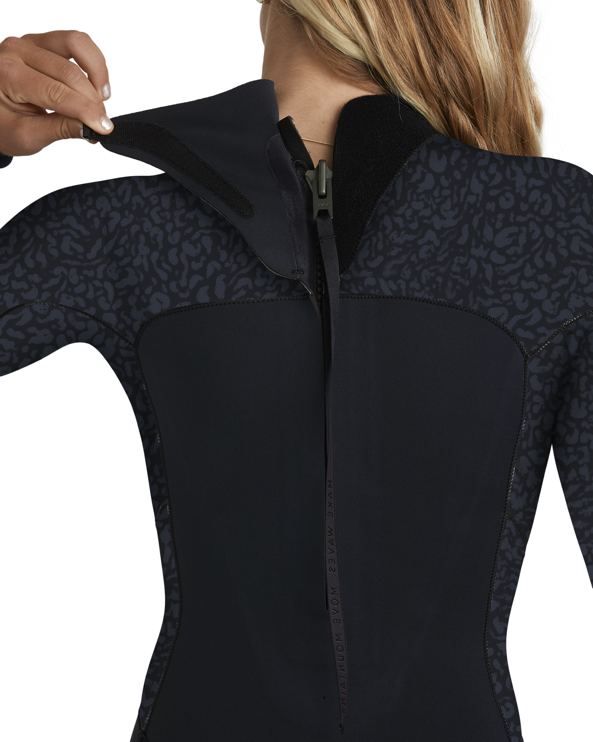 3/2mm Swell Natural Back Zip Wetsuit - Image 6
