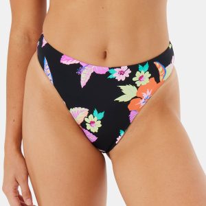 Wanderlust Midrise High Leg Moderate Bikini Bottom