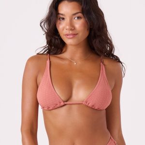 Haleiwa Built Up Triangle Bikini Top
