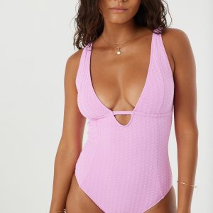 Haleiwa Plunge One Piece Swimsuit
