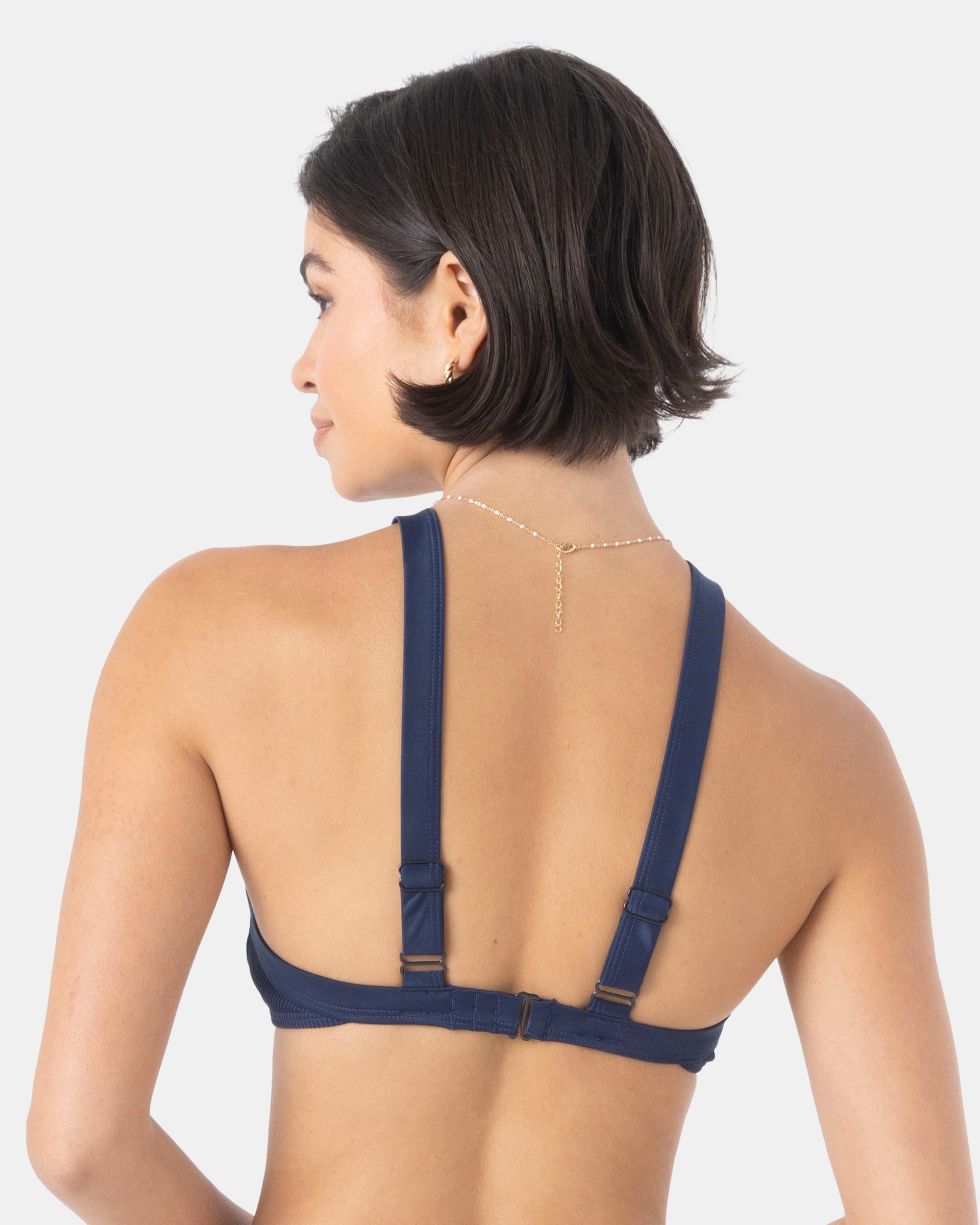 Rib Roxy Love High Neck Bikini Top - Image 2