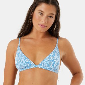 Tile Tranquility Fixed Triangle Bikini Top