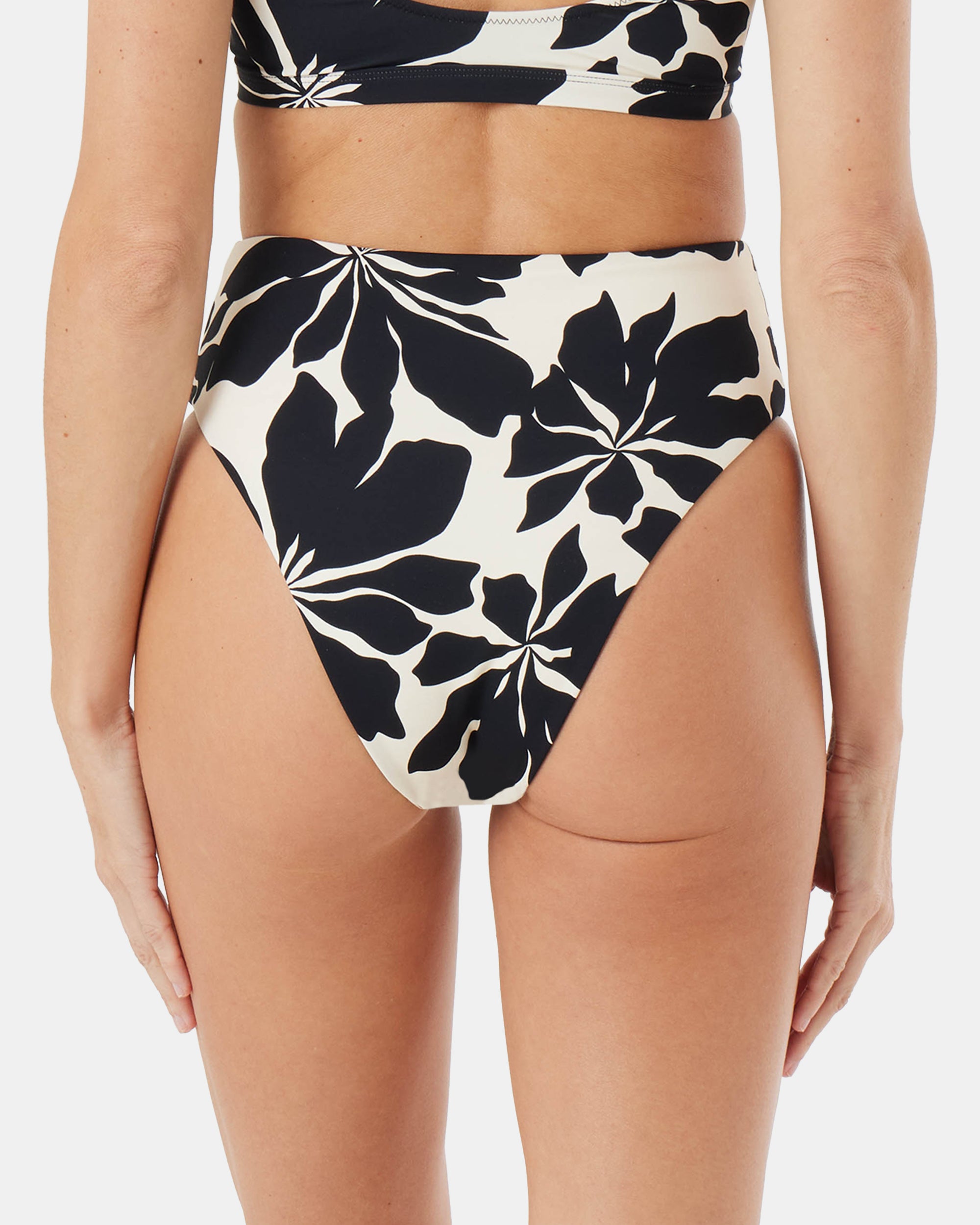 Hang Loose Reversible High Waist Moderate Bikini Bottom - Image 2