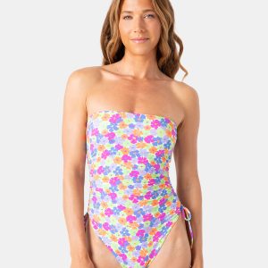 California Dreamin Bandeau One Piece Swimsuit