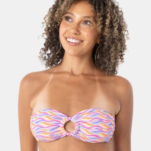 High Tide Ring Bandeau Bikini Top