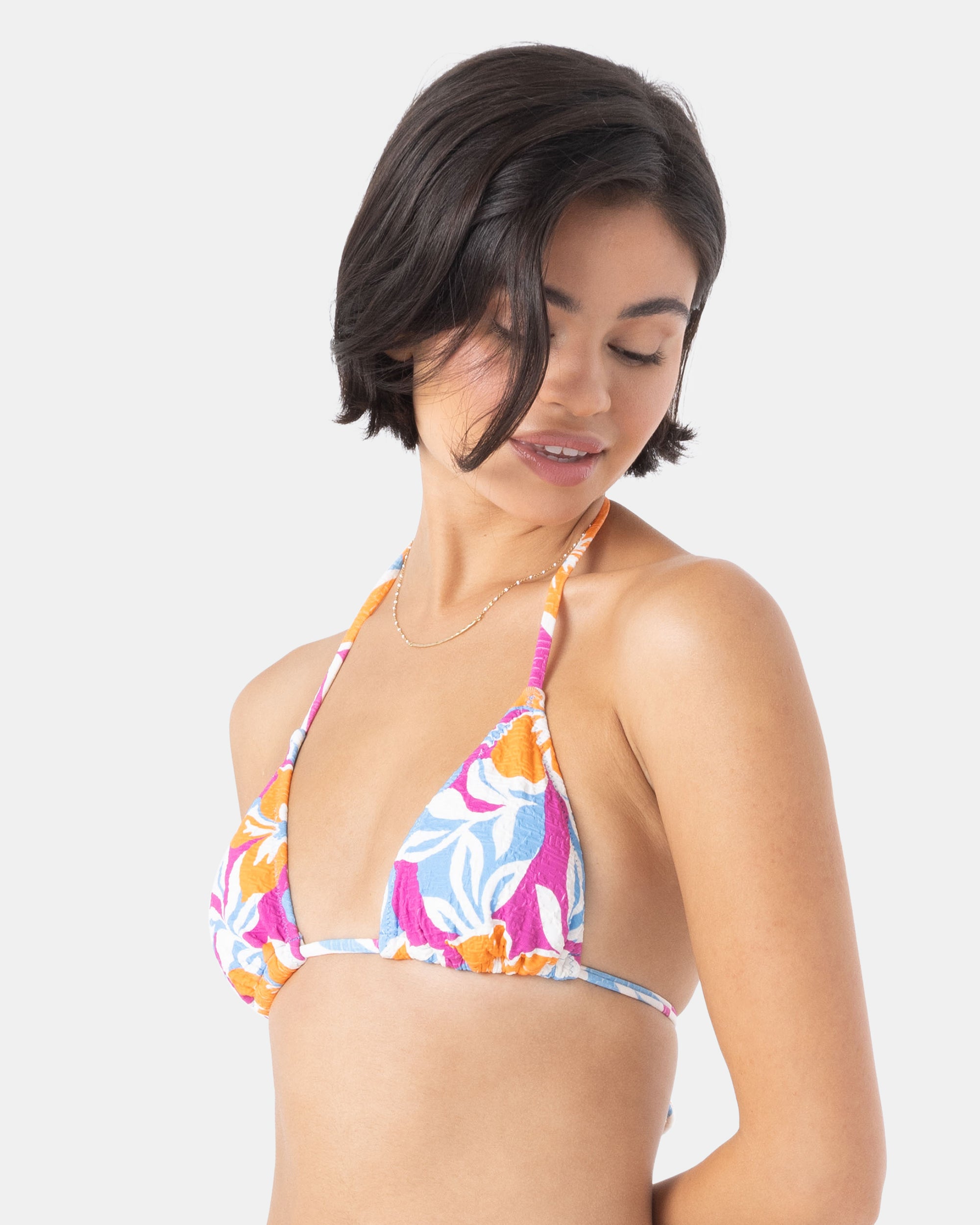 Topanga Canyon Mini Tiki Triangle Bikini Top - Image 3