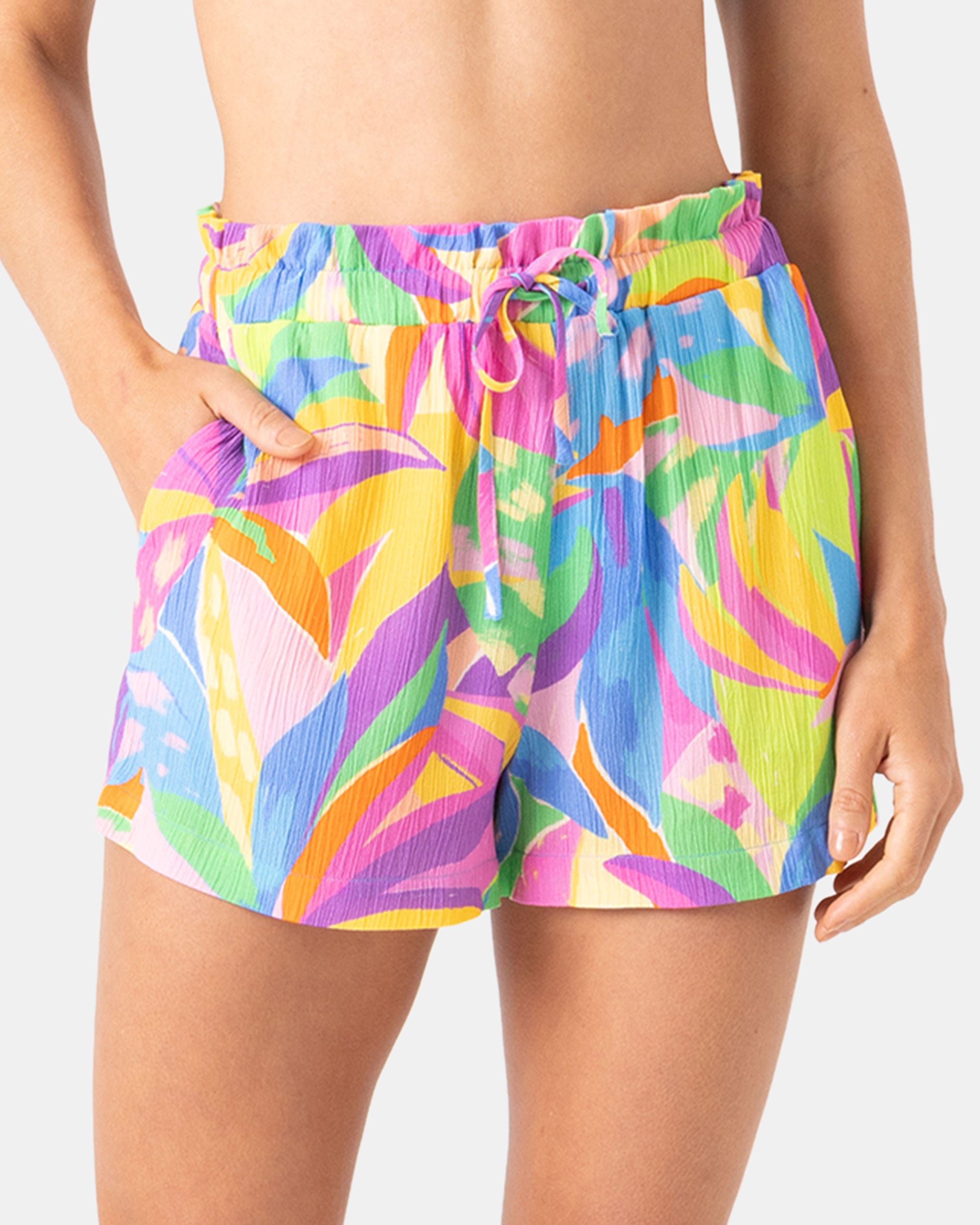 Heatwave Stoke Paper Bag Waist Short - Image 6