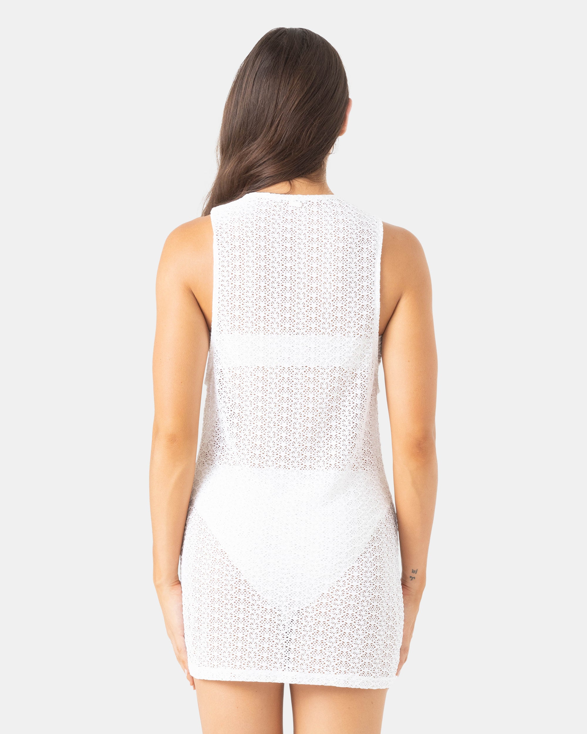 Crochet Cover Up Dress - Image 2