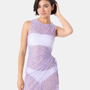 Sunshine State of Mind Open Side Mesh Cover Up Dress