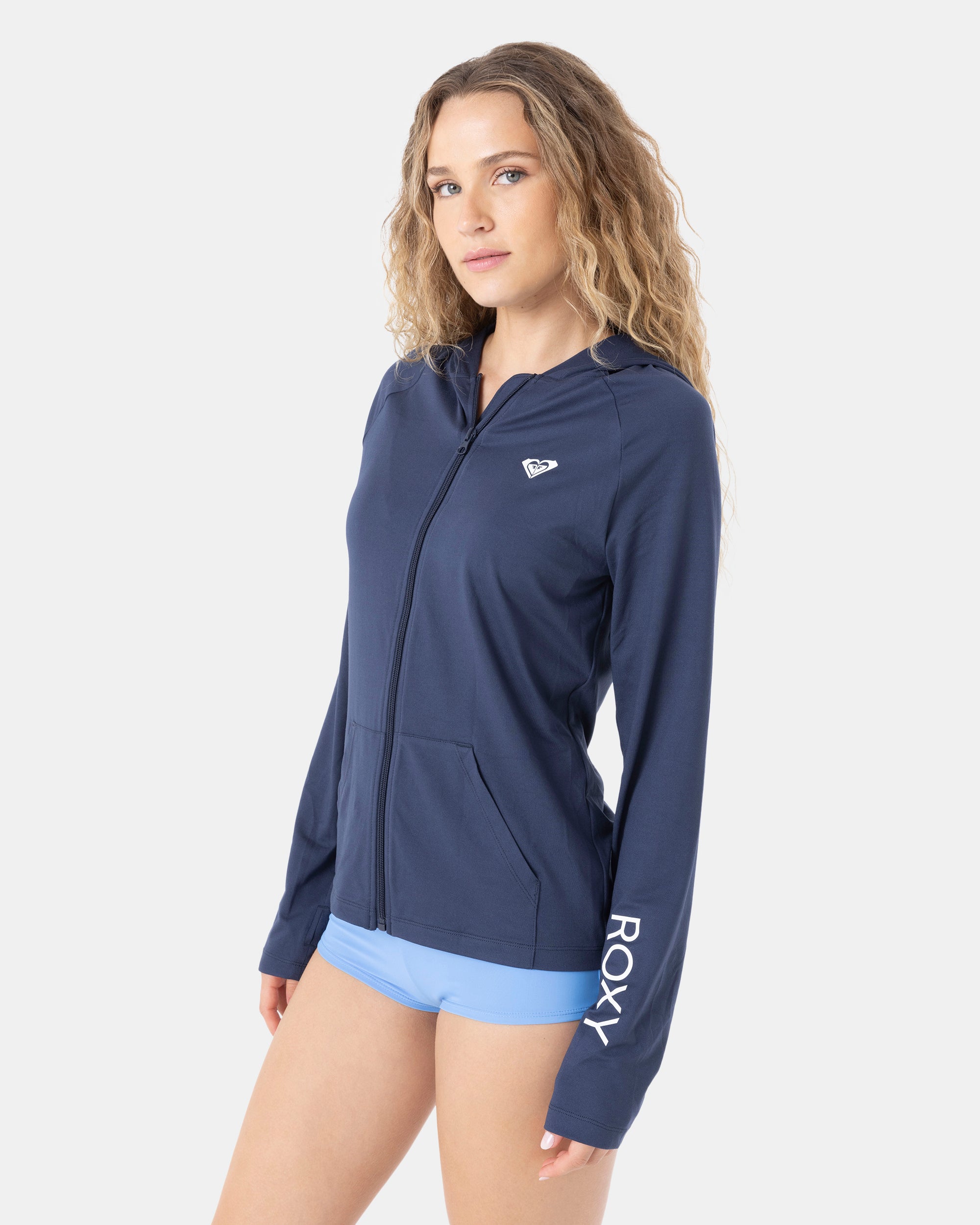 Long Sleeve Hoodie Zipped Rashguard - Image 4