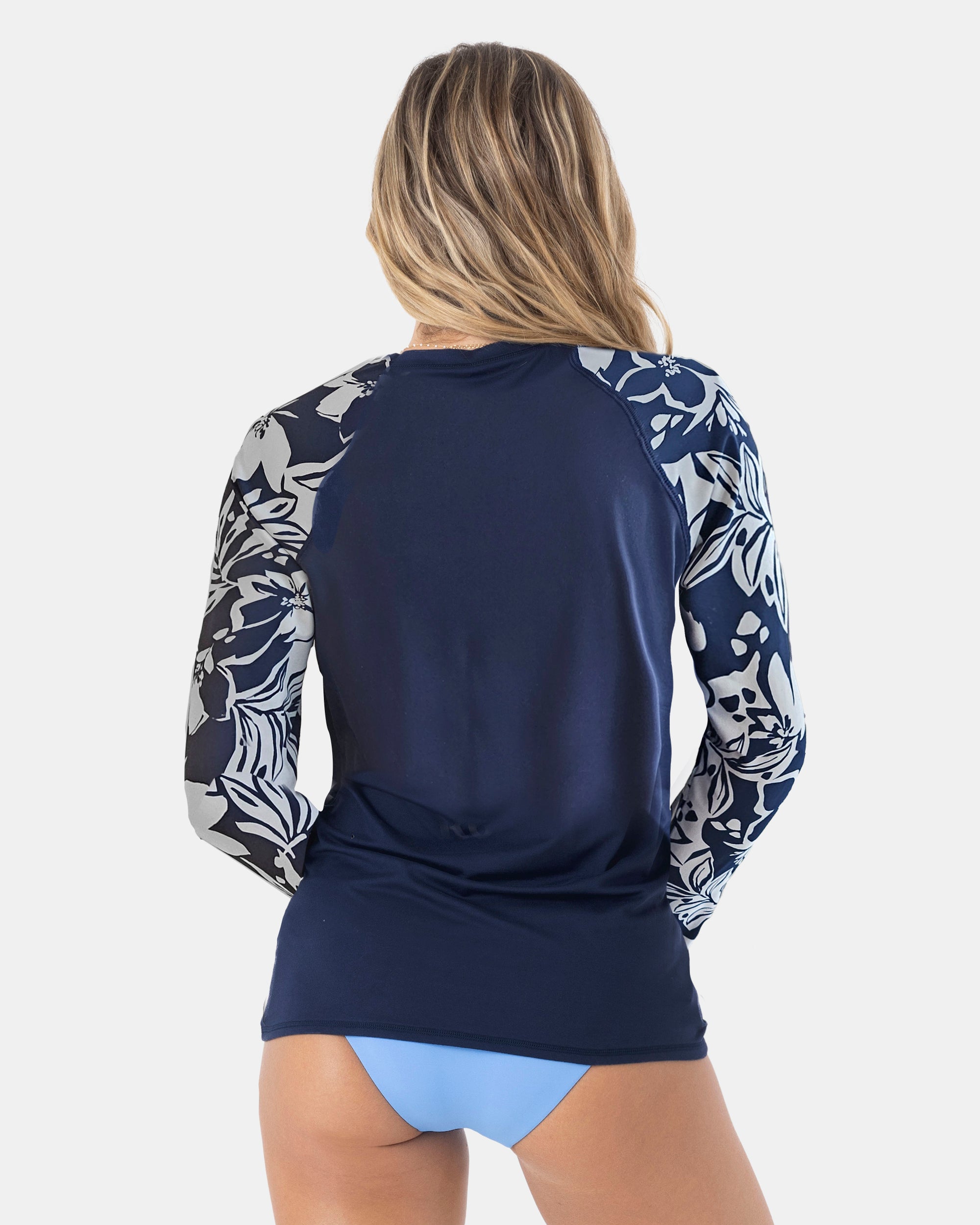 Oceanside Long Sleeve Raglan Rashguard - Image 2