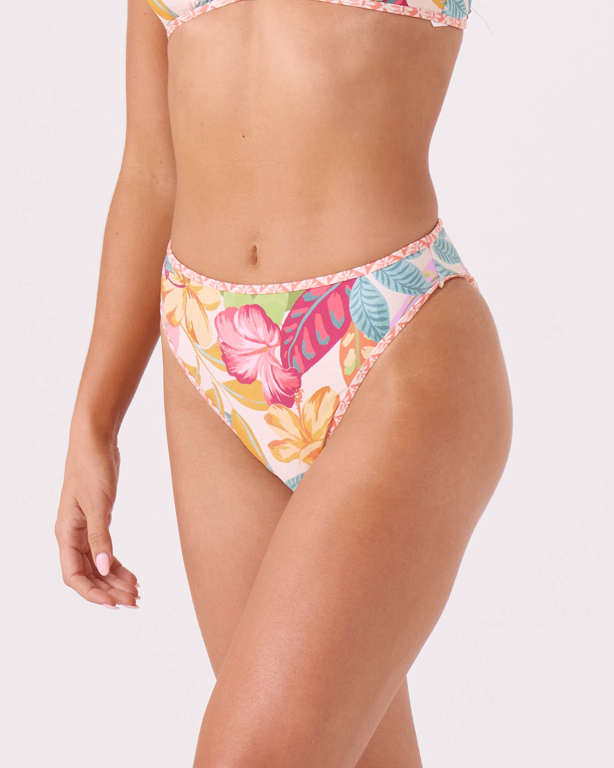 Hot Tropics Soul Searcher High Waist Mod Bikini Bottom - Image 3