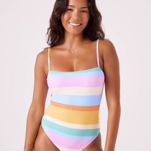 Go My Way Bandeau One Piece Swimsuit