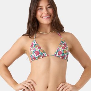 Beach Blossom Mini Tiki Triangle Bikini Top