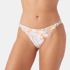 Tropical Hipster Lace Side Full Bikini Bottom