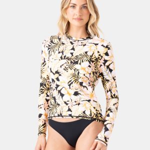 Tropical Sea Skippin Long Sleeve Rashguard