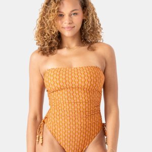Ray Of Sunshine Adjustable Side One Piece Swimsuit