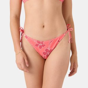 Garden Twirl Tie Side Cheeky Bikini Bottom