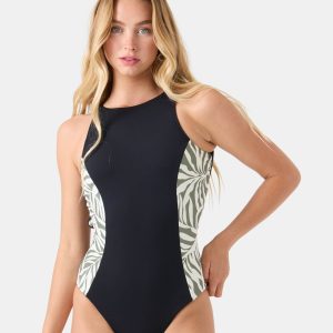 Surfer's Paradise High Neck Moderate One Piece Swimsuit