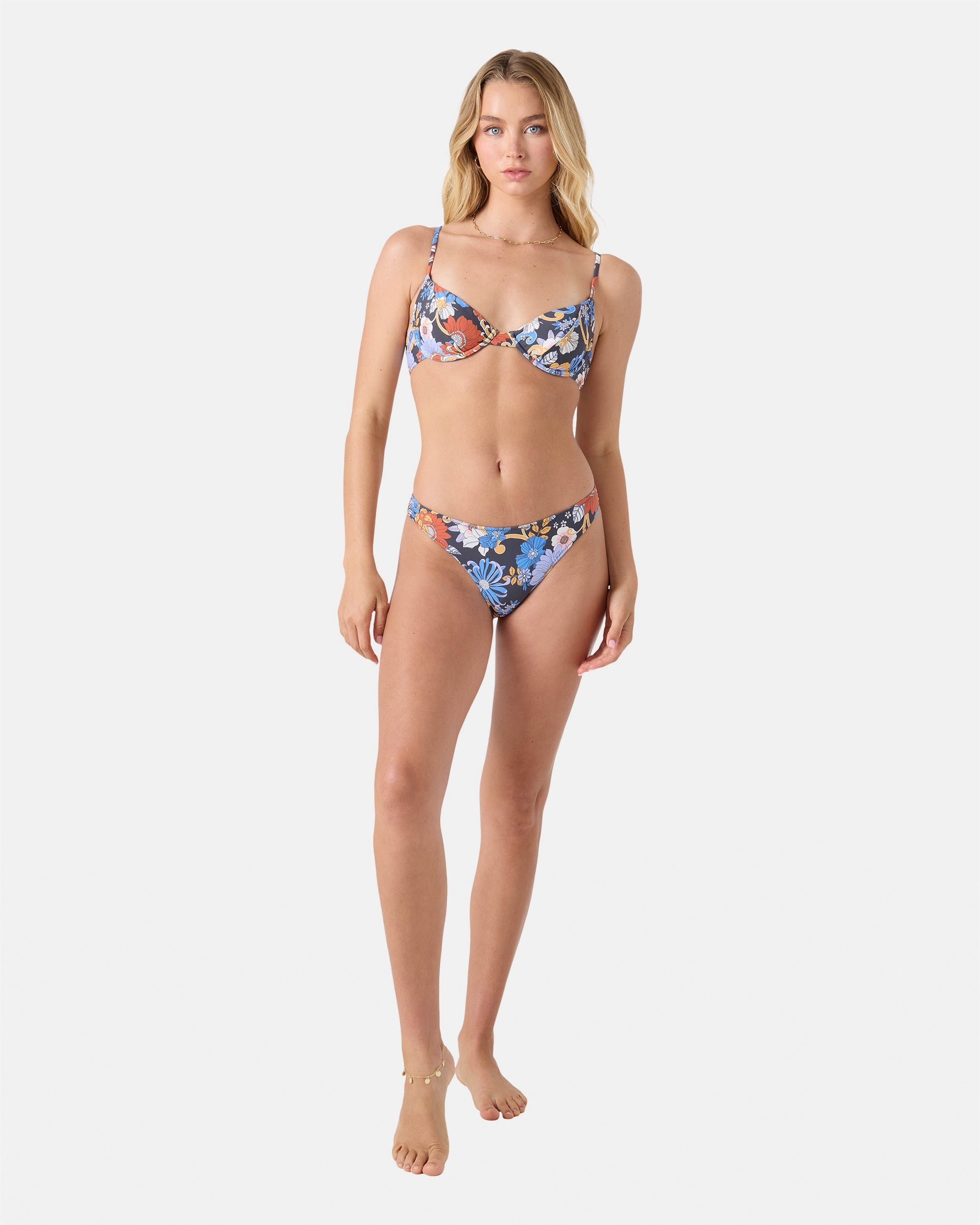 Soul Flower Smocked Demi Underwire Bikini Top - Image 5