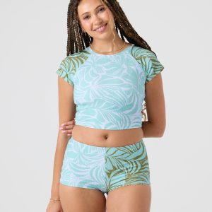 Sea Bloom Crop Rashguard