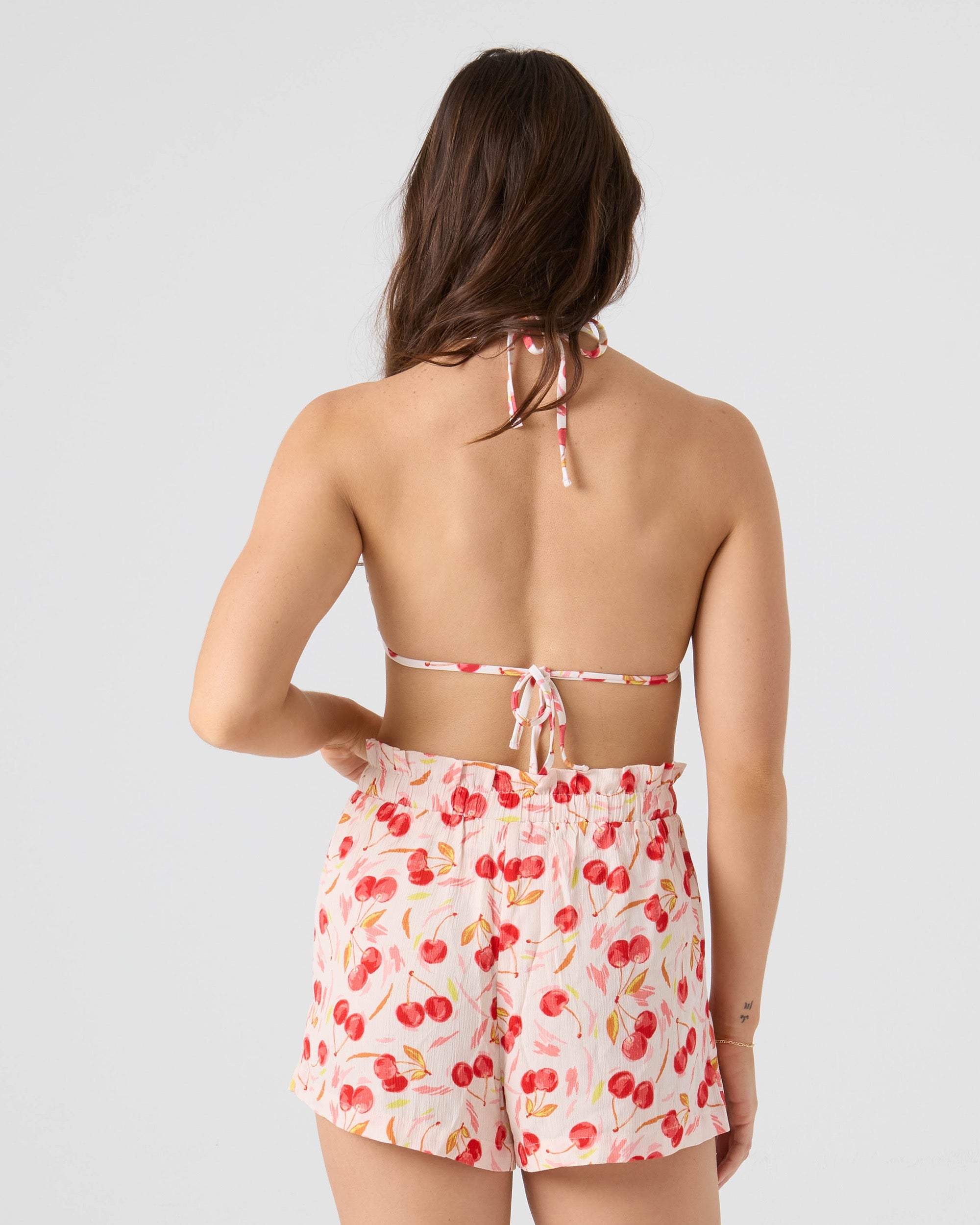 Cherry On Top Mini Tiki Triangle Bikini Top - Image 9
