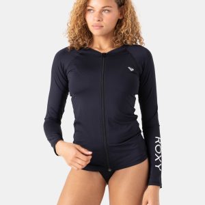 New Essentials Ls Zip Rashguard