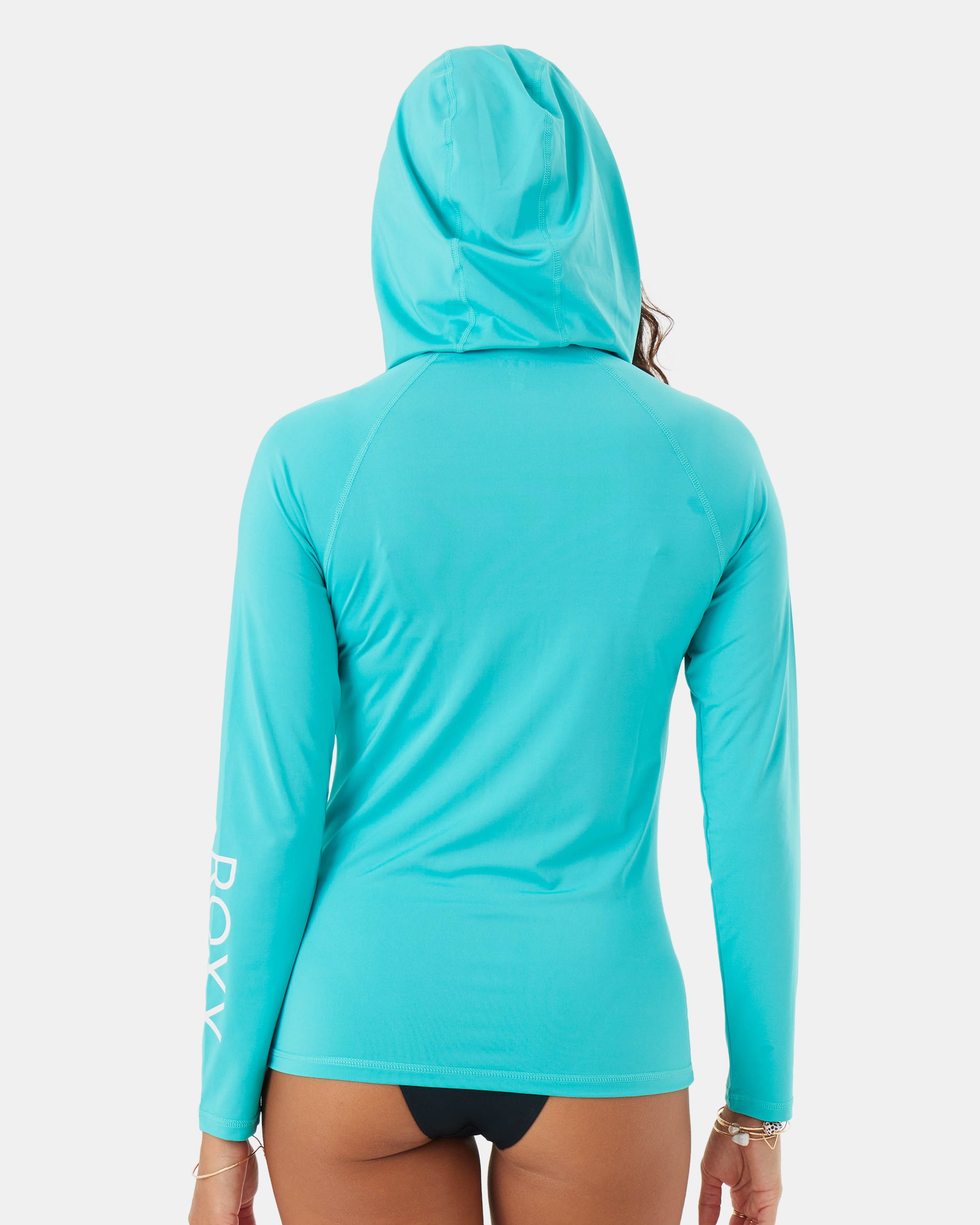 New Essentials Long Sleeve Hoodie Zipped Rashguard - Image 5