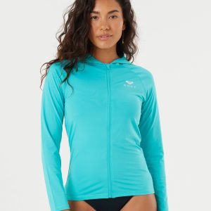 New Essentials Long Sleeve Hoodie Zipped Rashguard