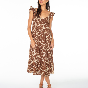 Palmy Days Midi Dress