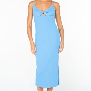 Wavey Lady Midi Dress