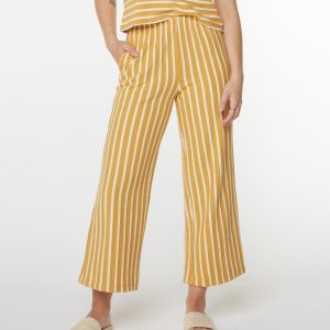 Java Stripe Cropped Pant