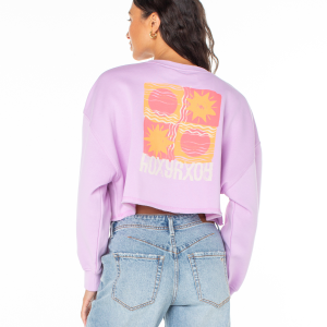 Morning Hike Cropped Crewneck