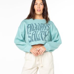 Morning Hike Cropped Crewneck