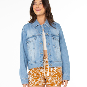 Big Wave Embroidery Jacket