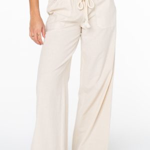 Paddle On Pant Solid Pant