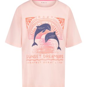 Little Girls' Ocean Life Oversized Tee