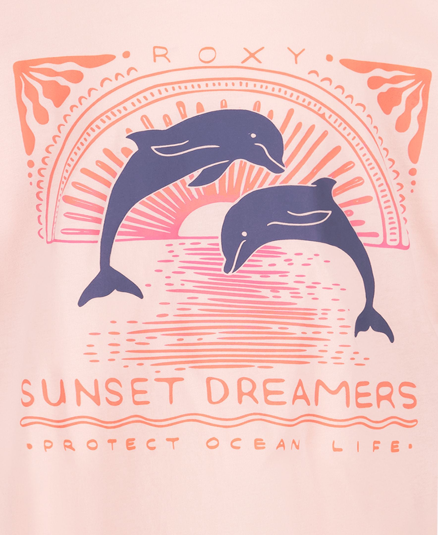 Girls' Ocean Life Oversized Tee - Image 5