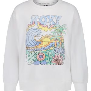 Girls' Nature Oversized Crewneck Sweatshirt