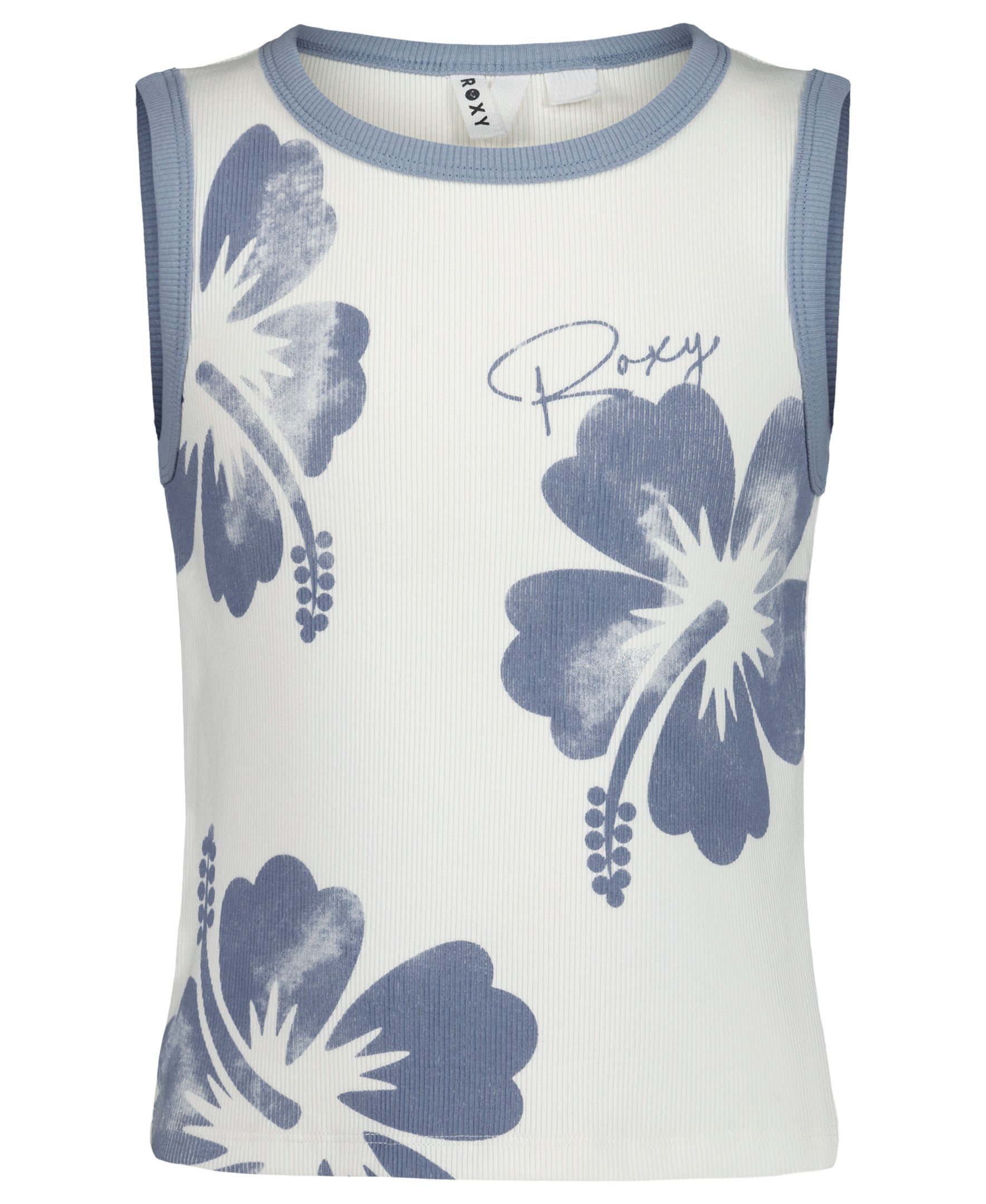 Girls' Hibiscus Stamp Tank - Image 2