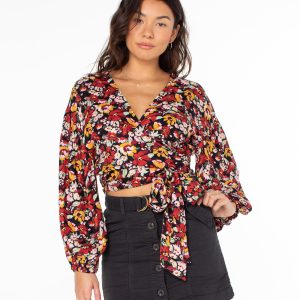 Coconut Girl Wrap Top